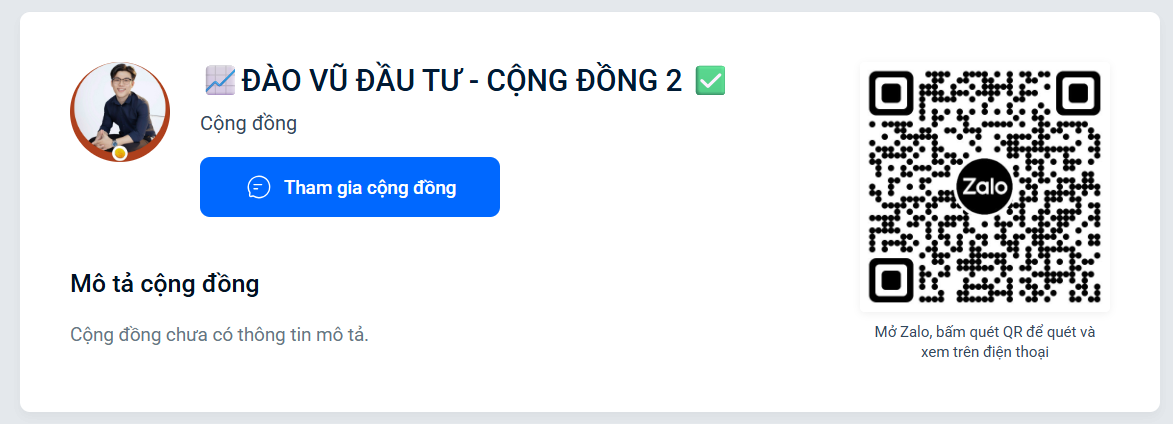 Tham gia nhóm Cộng Đồng Zalo